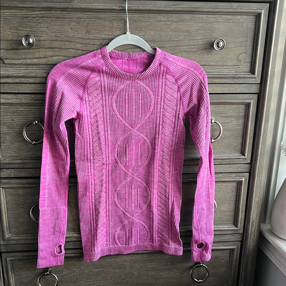 Lululemon | Rest Less Pullover Long Sleeve Top in Heathered Ultra Violet  Size 4